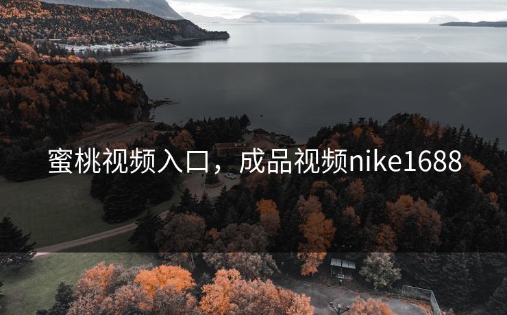蜜桃视频入口，成品视频nike1688
